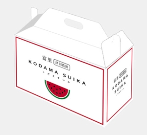kiki (kiki_design)さんの小玉すいかの化粧箱デザインへの提案