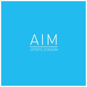 OFFICE KI (office_KI)さんのフットサルコート　「スポーツスタジアムAIM」のロゴへの提案