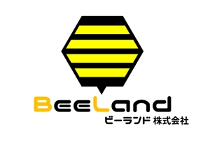 yosuke1848 (wolf1848)さんの不動産会社　BeeLand（ミツバチランド）  ビーランド株式会社のロゴへの提案