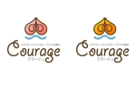 FISHERMAN (FISHERMAN)さんの「リラクゼ-ションセラピ－　Courageクラ－ジュ」のロゴ募集への提案