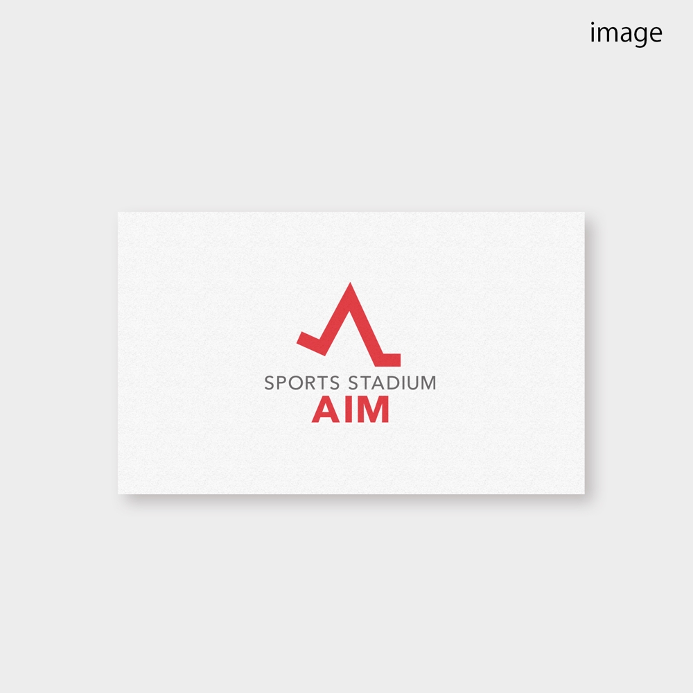 フットサルコート　「スポーツスタジアムAIM」のロゴ