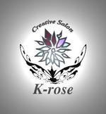MIS Design (misa84246)さんのフラワー,ビーズアクセサリーの教室・制作販売「K-rose」のロゴ作成への提案