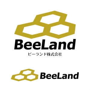 king.design (king_design)さんの不動産会社　BeeLand（ミツバチランド）  ビーランド株式会社のロゴへの提案