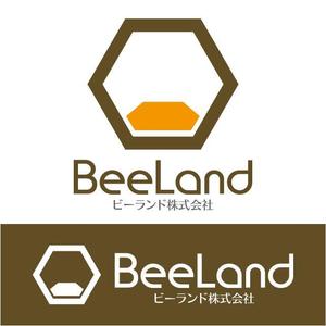 j-design (j-design)さんの不動産会社　BeeLand（ミツバチランド）  ビーランド株式会社のロゴへの提案