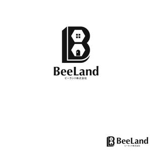 oo_design (oo_design)さんの不動産会社　BeeLand（ミツバチランド）  ビーランド株式会社のロゴへの提案