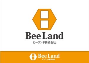 sunspotkubota (sunspotkubota)さんの不動産会社　BeeLand（ミツバチランド）  ビーランド株式会社のロゴへの提案