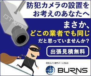 Gururi_no_kotoさんの防犯カメラ設置業者のバナーへの提案