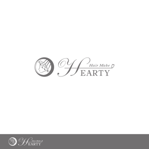 berryaさんの美容室heartyのロゴへの提案
