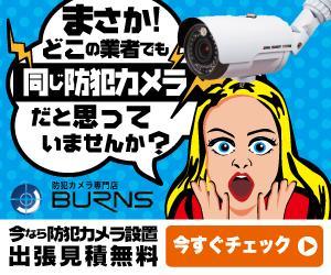 yamano_tanukiさんの防犯カメラ設置業者のバナーへの提案