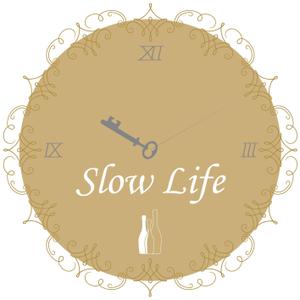 T and T (o9ta2yao6)さんのネットショップ「アンティークと雑貨のお店 slow life」のロゴへの提案