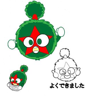 山崎　真一 (yam-shin)さんの「まりも」のキャラクターデザインへの提案