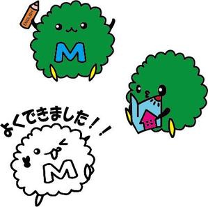 透兎 (achroite_rabbit)さんの「まりも」のキャラクターデザインへの提案