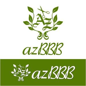 j-design (j-design)さんのユニセックスヘアーサロン「azBBB」のロゴへの提案