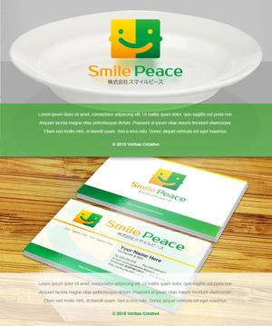Veritas Creative (veritascreative)さんの飲食店（株）Smile Peace　会社のロゴへの提案
