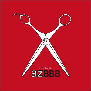 in@w (inaw)さんのユニセックスヘアーサロン「azBBB」のロゴへの提案