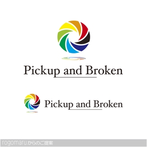 ロゴ研究所 (rogomaru)さんの「Pickup and Broken」のロゴ作成への提案
