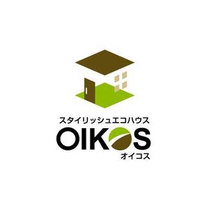 keytonic (keytonic)さんの「スタイリッシュエコハウス　OIKOS 　オイコス」のロゴ作成への提案