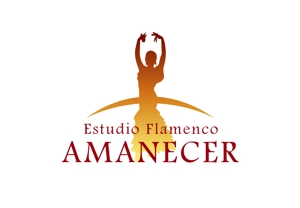 TM design (taka0620)さんの「フラメンコスタジオ　Amanecer」のロゴ作成への提案