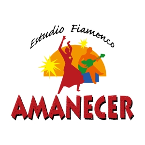 イラスト工房CandyBowl (shot-arrow)さんの「フラメンコスタジオ　Amanecer」のロゴ作成への提案
