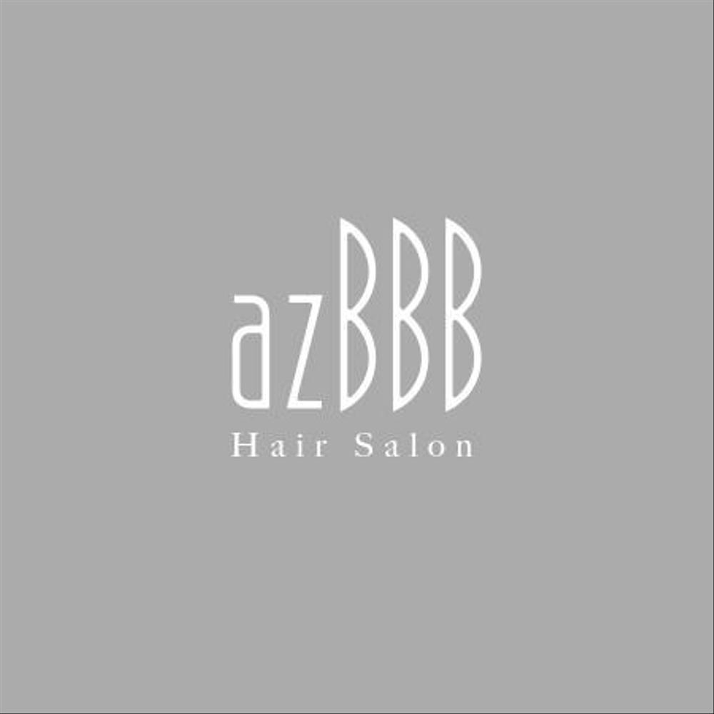 ユニセックスヘアーサロン「azBBB」のロゴ