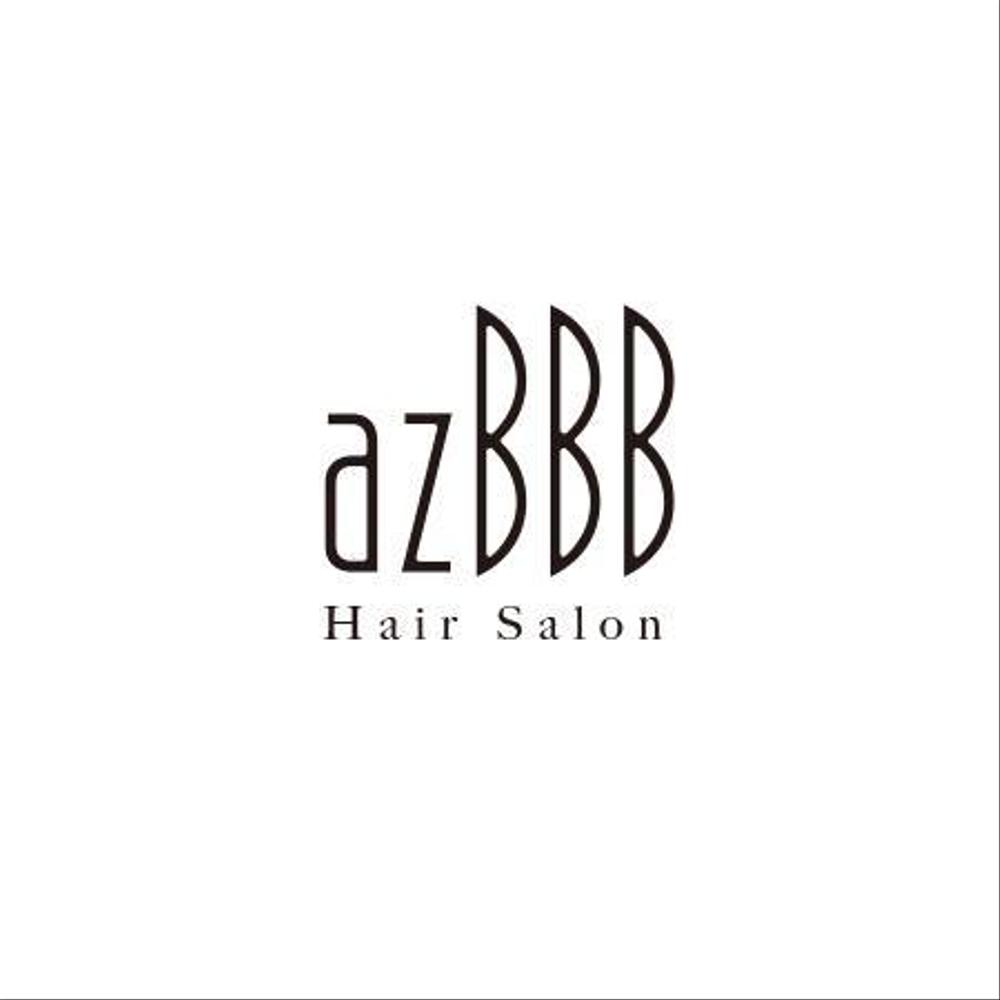 ユニセックスヘアーサロン「azBBB」のロゴ