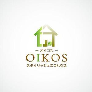 女性向け･美容向けデザイン (ayuz)さんの「スタイリッシュエコハウス　OIKOS 　オイコス」のロゴ作成への提案