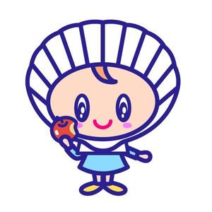 chibiyomo (chibiyomo)さんのホタテ貝のキャラクターデザインへの提案