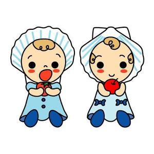 picchiさんのホタテ貝のキャラクターデザインへの提案