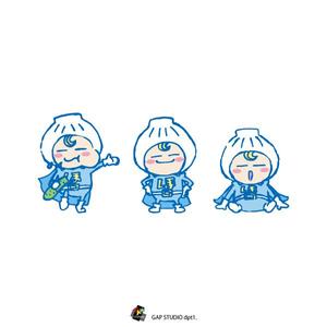 GAP STUDIO ()さんのホタテ貝のキャラクターデザインへの提案