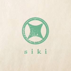 syake (syake)さんのハンドメイドアクセサリー・雑貨ショップ「siki」のロゴ作成への提案