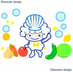E.crayon (yuuuuuu_ecolibra)さんのホタテ貝のキャラクターデザインへの提案