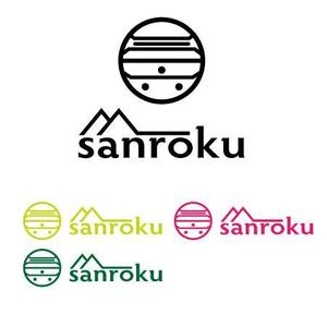 さんの「sanroku」のロゴ作成への提案