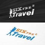 藤真圭一 (total-eclipse)さんの旅行用品会社新設　シックス　フリー　トラベル（株）のロゴ依頼への提案