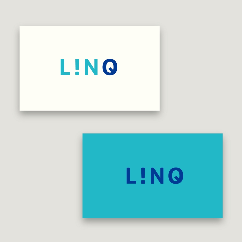 6月に設立する会社『LINQ』のロゴ