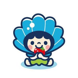 D-Cafe　 (D-Cafe)さんのホタテ貝のキャラクターデザインへの提案