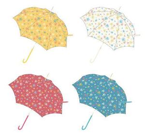 matsuoka_0891さんの女児用雨傘のプリント生地デザインへの提案