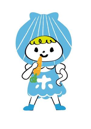 須田やよい (gozei)さんのホタテ貝のキャラクターデザインへの提案