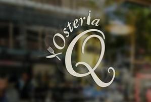 manoir (manoir)さんのイタリア料理店「Osteria　Ｑ」のロゴへの提案