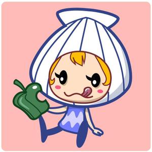 株式会社エルエルパレス／岩気裕司 (elpiy)さんのホタテ貝のキャラクターデザインへの提案