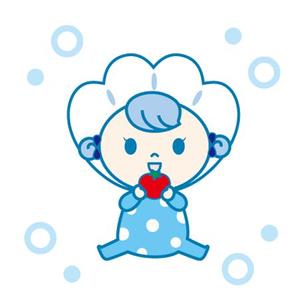 risa (risa0714)さんのホタテ貝のキャラクターデザインへの提案