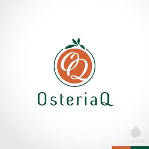 sakari2 (sakari2)さんのイタリア料理店「Osteria　Ｑ」のロゴへの提案