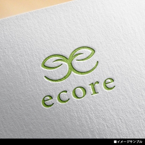  nobuworks (nobuworks)さんの賃貸マンション名（ecore）と新会社設立（株式会社ecore）のロゴへの提案