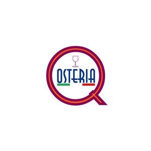 ookawa (family-ookawa)さんのイタリア料理店「Osteria　Ｑ」のロゴへの提案