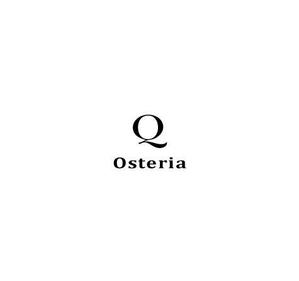 gearさんのイタリア料理店「Osteria　Ｑ」のロゴへの提案