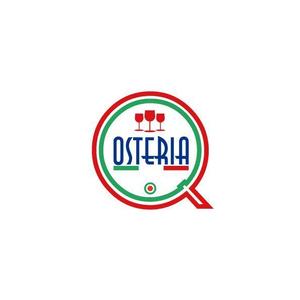 ookawa (family-ookawa)さんのイタリア料理店「Osteria　Ｑ」のロゴへの提案