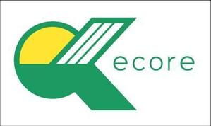 デジタル職人工房 (a9o7u9o1)さんの賃貸マンション名（ecore）と新会社設立（株式会社ecore）のロゴへの提案