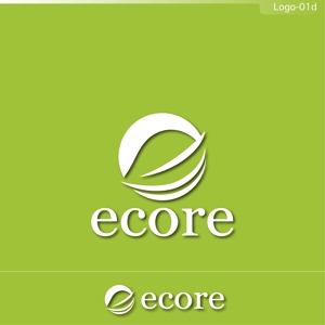 fs8156 (fs8156)さんの賃貸マンション名（ecore）と新会社設立（株式会社ecore）のロゴへの提案