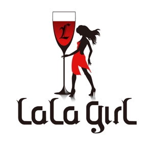 shin (shin)さんの「LaLa GIRL」のロゴ作成への提案