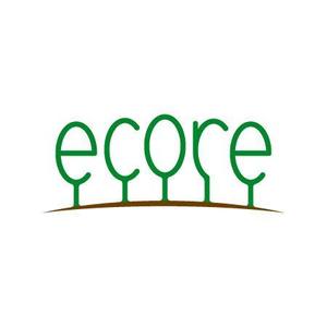 yozy design (yozy)さんの賃貸マンション名（ecore）と新会社設立（株式会社ecore）のロゴへの提案