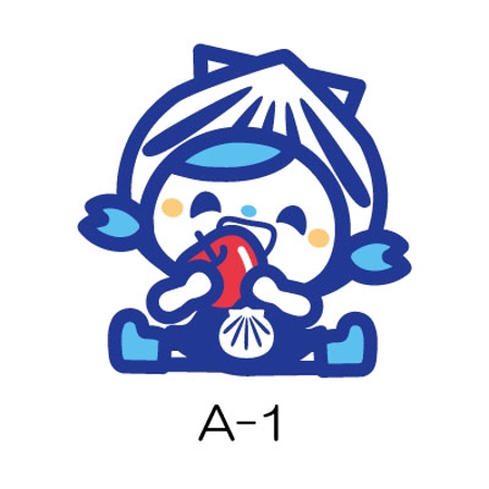 yumikuro8 (yumikuro8)さんのホタテ貝のキャラクターデザインへの提案